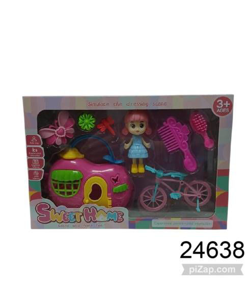 Imagen de SET MUÑECA 10CM C/ACC 8.26